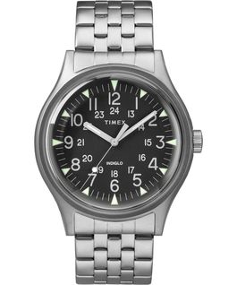 MK1 40mm Stainless Steel Watch Stainless-Steel/Black large