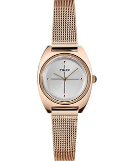 Milano Petite mit Mesh-Armband, 24 mm Ros&eacute;goldfarben/goldfarben/silberfarben large