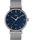 Fairfield mit Mesh-Edelstahlarmband, 41 mm Silberfarben/Edelstahl/blau large