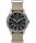 MK1 Aluminum 40mm Nylon Strap Watch Silver-Tone/Tan/Black large
