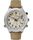 Waterbury World Time 43mm Fabric Strap Watch Stainless-Steel/Cream large