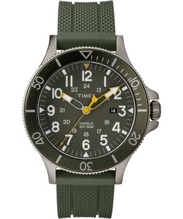 Allied Coastline 43mm mit Silikonarmband Gray/Green large