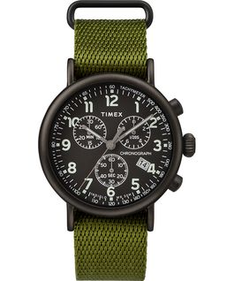 Standard Chronograph mit Textilarmband, 40&nbsp;mm Black/Green large