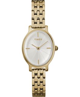 Milano Oval mit Armband aus Edelstahl, 24&nbsp;mm Goldfarben/silberfarben large