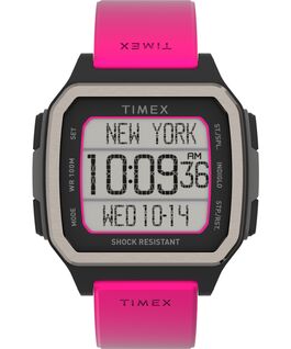 Command Urban 47mm Resin Strap Watch Orange/Pink large