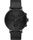 Fairfield Supernova 41mm Leather Strap Watch Black/Black large