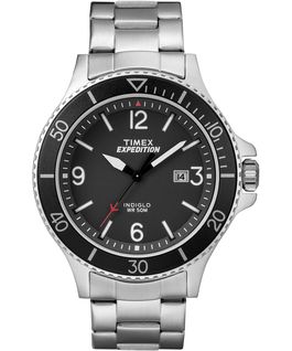 Expedition Ranger 43mm Stainless Steel Watch IP-Steel/Silver-Tone/Black large