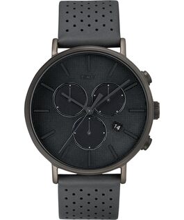 Fairfield Supernova 41mm Leather Strap Watch Gray large