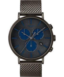 Fairfield Supernova mit Mesh-Metallarmband, 41&nbsp;mm Grau large