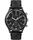 MK1 Chronograph Steel 42mm Fabric Strap Watch Black large