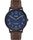 Waterbury 40mm Classic Leather Strap Watch Black/Brown/Blue large