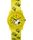 Peanuts 28mm Elastic Fabric Strap Watch Yellow large