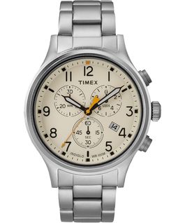 Allied Chronograph 42mm Stainless Steel Watch Silver-Tone/Natural large