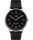 Waterbury 40mm Classic Leather Strap Watch Stainless-Steel/Black large
