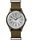 MK1 Aluminum 40mm Nylon Strap Watch White/Brown large