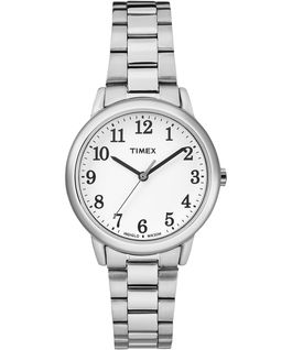 Easy Reader 30mm Stainless Steel Watch Silver-Tone/White large