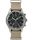 MK1 Aluminum Chronograph 40mm Nylon Strap Watch Silver-Tone/Tan/Black large