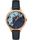 Crystal Bloom with Swarovski Elements 36mm Leather Watch Rose-Gold-Tone/Blue large