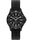 Navi Harbor 38mm Fabric Strap Watch Black/Black large