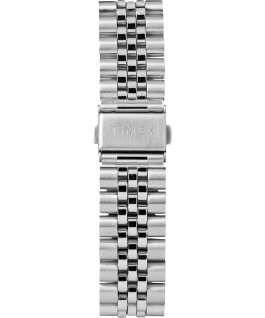 Waterbury Traditional Day Date mit Edelstahlarmband, 42&nbsp;mm Edelstahl/schwarz large