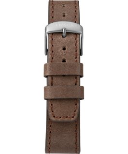 Allied LT mit Lederarmband, 40&nbsp;mm Silberfarben/braun/grau large