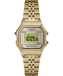 Digital Mini Armreifuhr, 27 mm Goldfarben large