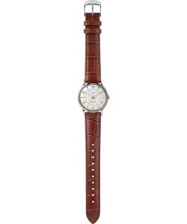 Timex X Todd Snyder Welton Bi-Metal 34mm Leather Strap Watch  large