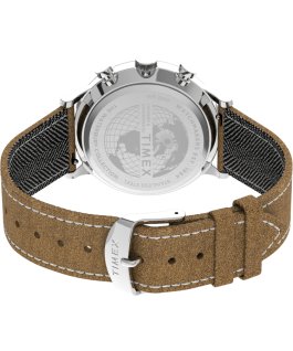 Waterbury-Classic-Chronograph-mit-Lederarmband-40mm Edelstahl/hellbraun large