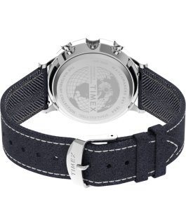 Waterbury-Classic-Chronograph-mit-Lederarmband-40mm Edelstahl/blau large