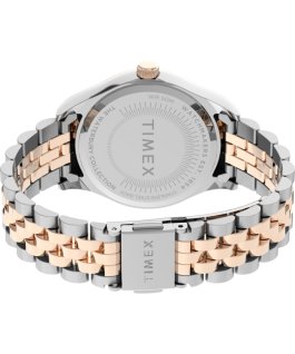 Waterbury Legacy mit Edelstahlarmband, 34&nbsp;mm Zweifarbig/silberfarben large