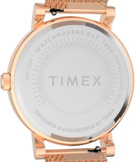 Originals mit Mesh-Edelstahlarmband, 38 mm Ros&eacute;goldfarben large