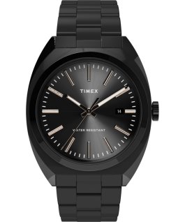 Milano XL mit Armband aus Edelstahl, 38 mm Schwarz large