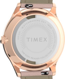 Easy Reader Gen1 mit Lederarmband, 32 mm Ros&eacute;goldfarben/rosa/wei&szlig; large