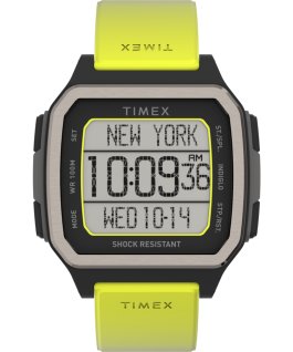 Command Urban mit Kunstharzarmband, 47 mm Schwarz/gr&uuml;n large