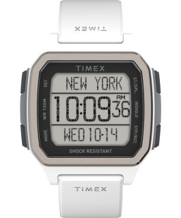 Command Urban mit Kunstharzarmband, 47 mm Wei&szlig; large