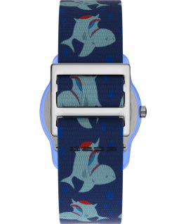 Kids Analog 32mm Nylon Strap Watch 1 Blue/Green/White large