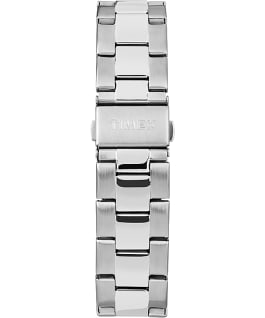 Harborside 42mm Bracelet Watch Chrome/Silver-Tone/Black large