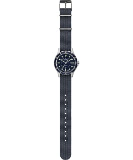 Navi Harbor mit Textilarmband, 38&nbsp;mm Blau/blau large