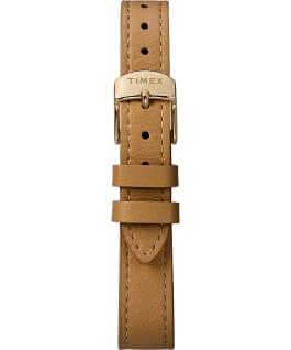 Model 23 mit Lederarmband, 33 mm Goldfarben/hellbraun/champagnerfarben large