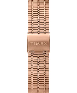 Q Timex Neuauflage mit Edelstahlarmband, 38&nbsp;mm Rose-Gold-Tone/Black large