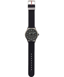 Allied 40mm Silicone Strap Watch for Archive Gunmetal/Black/Green large