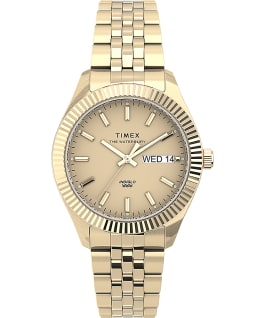 Waterbury Legacy Boyfriend 36mm Stainless Steel Bracelet Watch Gold-Tone/Gold-Tone large