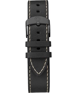 Expedition Scout Chronograph 42mm Leather Watch Black large