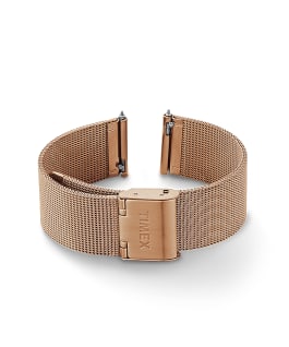 18mm Quick Release Mesh Band Rose-Gold-Tone large