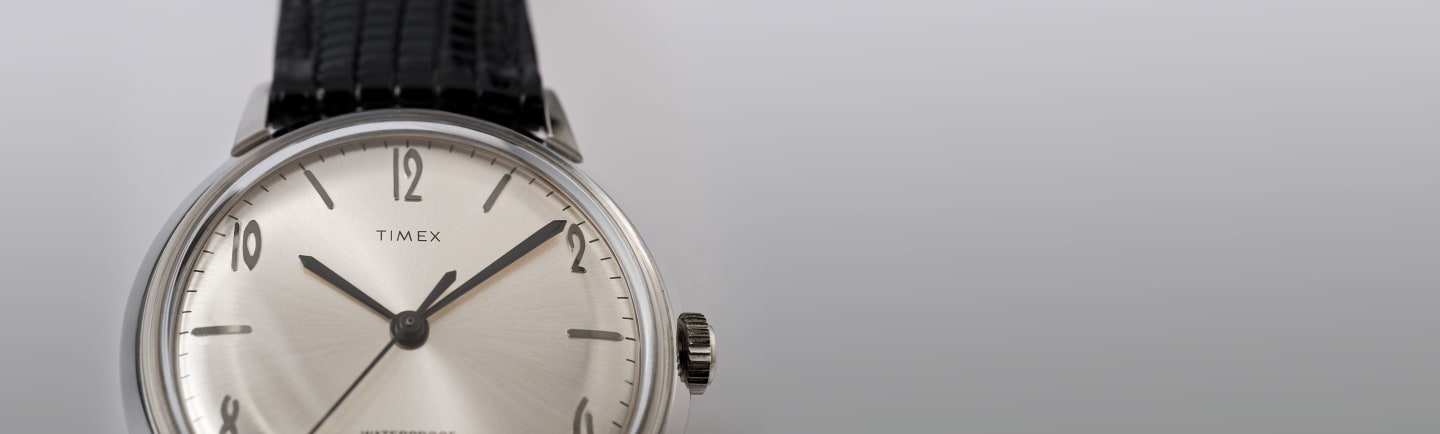 Marlin Hand Wound Watch.